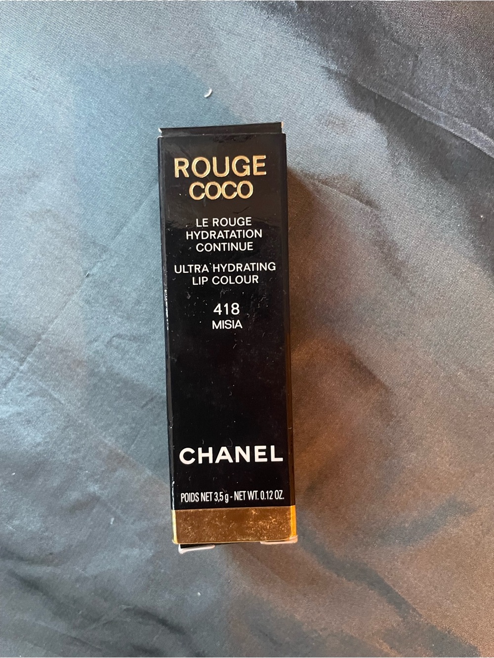 CHANEL Rouge Coco Hydrating Lip Colour Box - Black & Gold